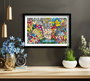 Wallity Cuadro Decorativo Multicolor 38 x 53 cm